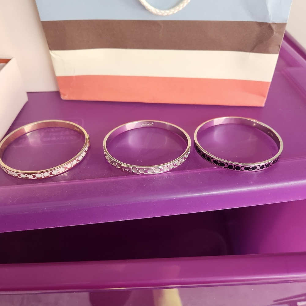 Coach bangle bracelets - Picture 3 of 6